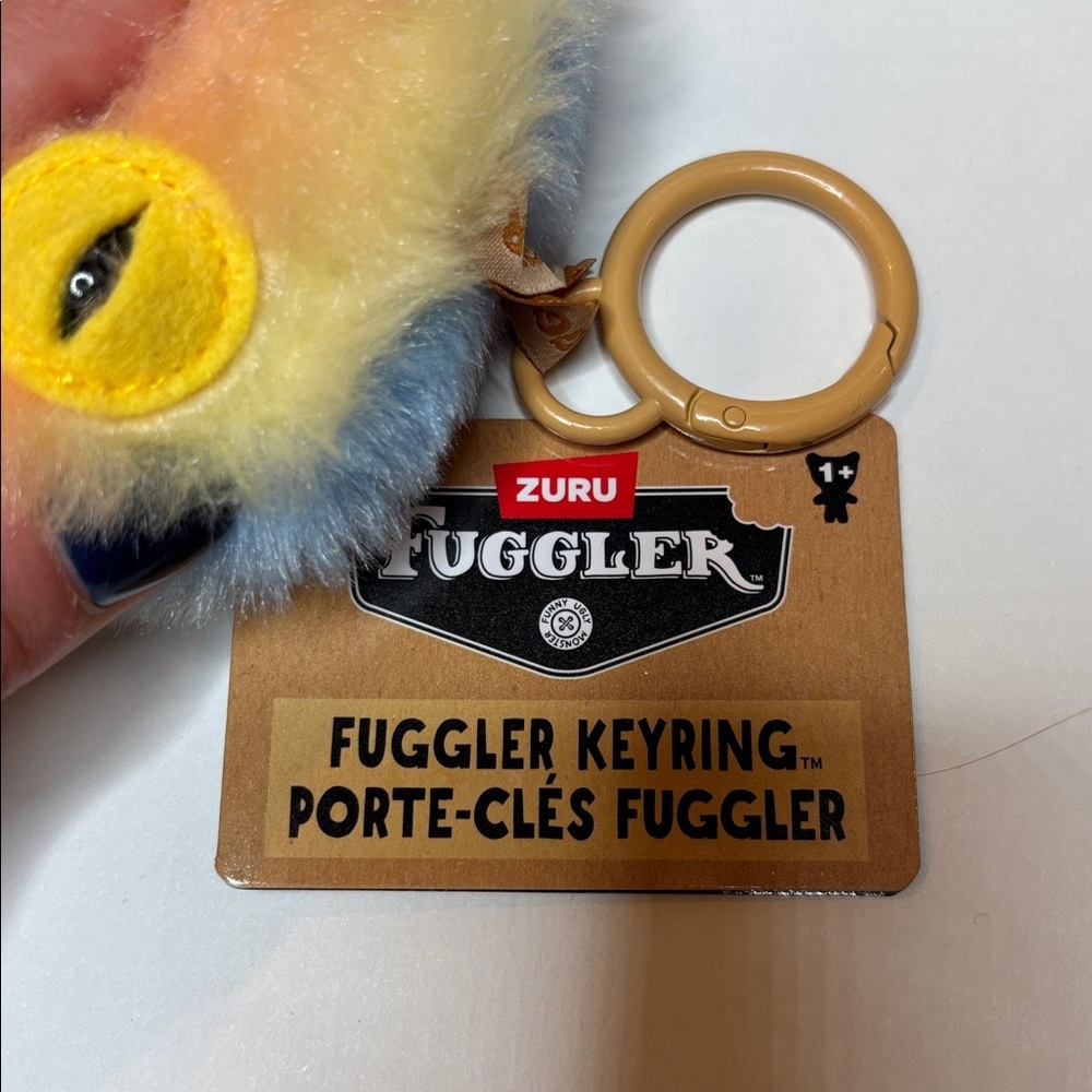NWT Zuru Fuggler rainbow wide eyed weirdo keyring - Picture 2 of 12